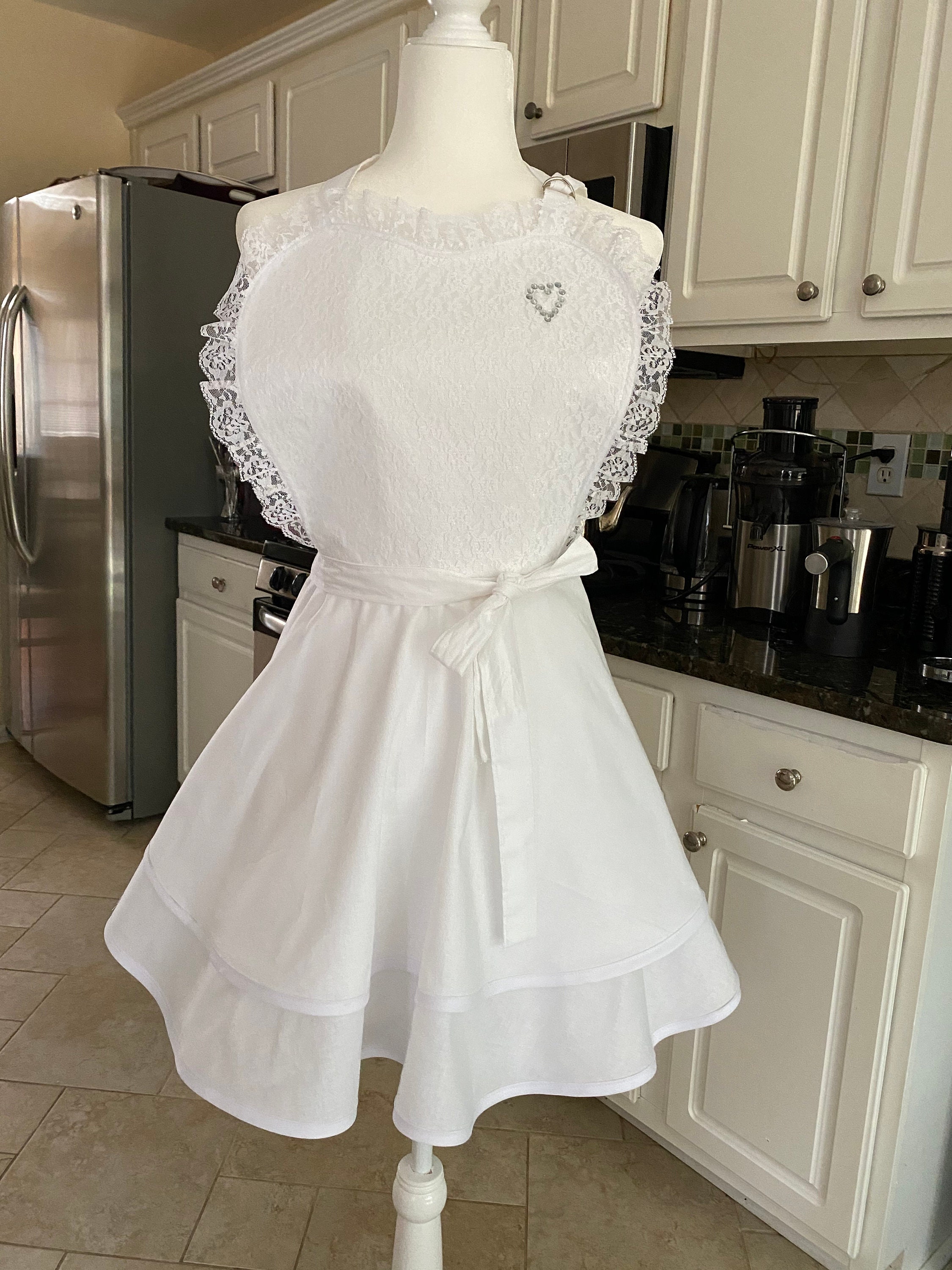 Bridal Apron Sexy Apron Apron for Women Bridal Shower Etsy