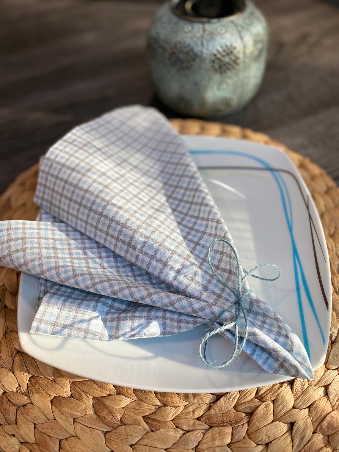 Kitchen Cloth Napkin Set Cotton Dinner Napkins Soft and Etsy