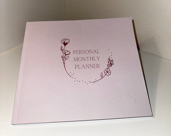 Personal Monthly Planner