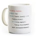 Python Program Coffee Mug/tea Cup Computer Science Programmer Software ...