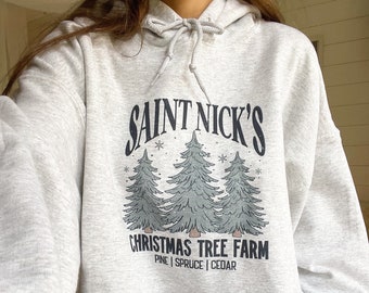 Christmas Tree Sweatshirt - Trendy Christmas Hoodie, Sweatshirt, Christmas, Holiday Sweater, Girl Gift, Christmas Sweatshirt, Christmas Tree