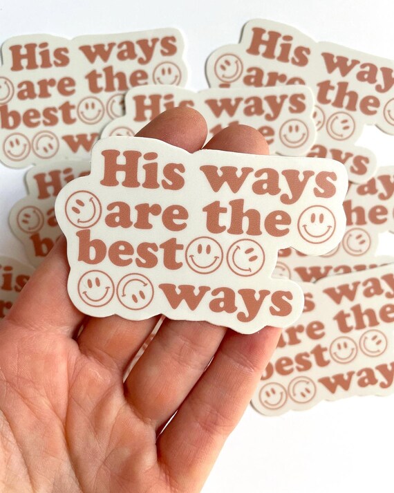 Christian Sticker, Bible Verse Sticker, Scripture Sticker, Faith Sticker,  Trendy Jesus Laptop Stickers, Christian Water Bottle Stickers 