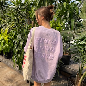 Grace Upon Grace Sweatshirt | Comfort Colors Christian Crewneck