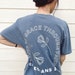 Saved By Grace blue T-shirt | Christian T-Shirt, Gifts for Women, Christian Tee, Scripture Shirts for Women, Boho Shirts, Christian Clothing 