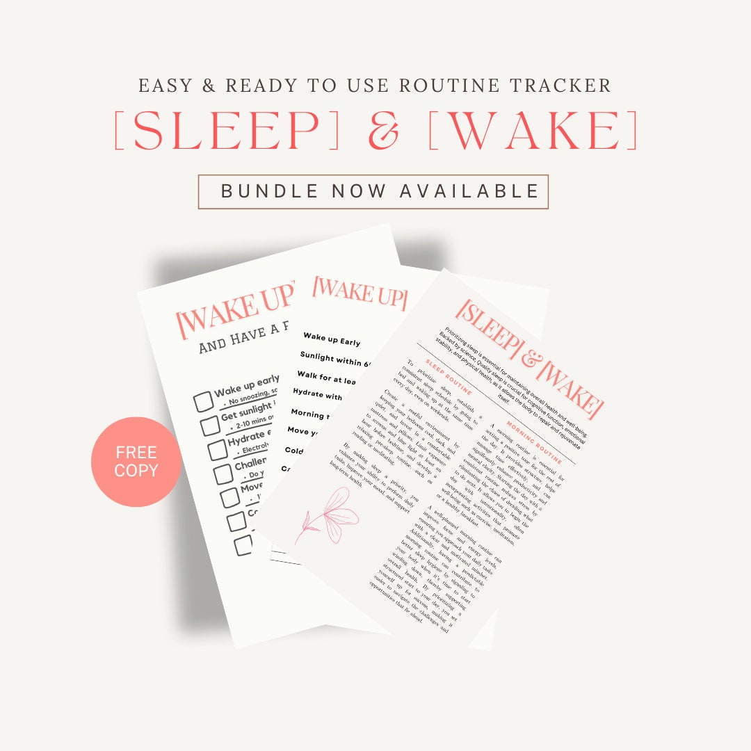The Gift of Better Morning Routine and Sleep, Based on Andrew Huberman ...