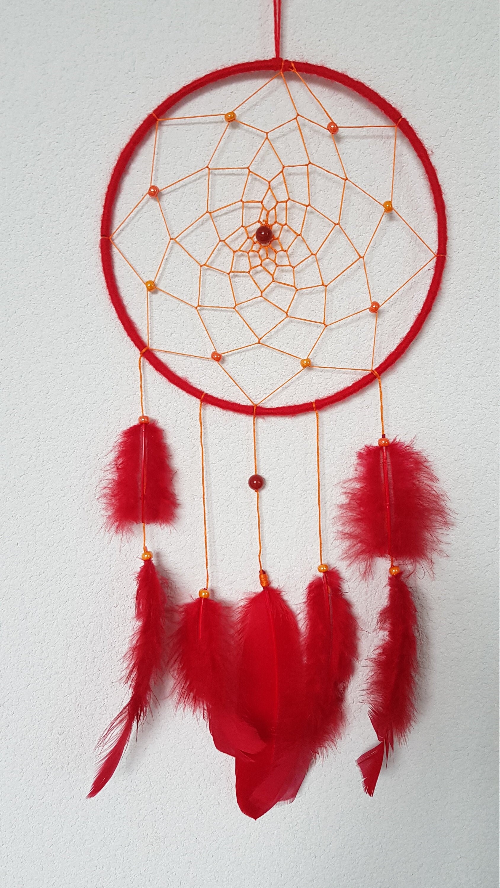 Attrape-Rêve Orange Sanguine