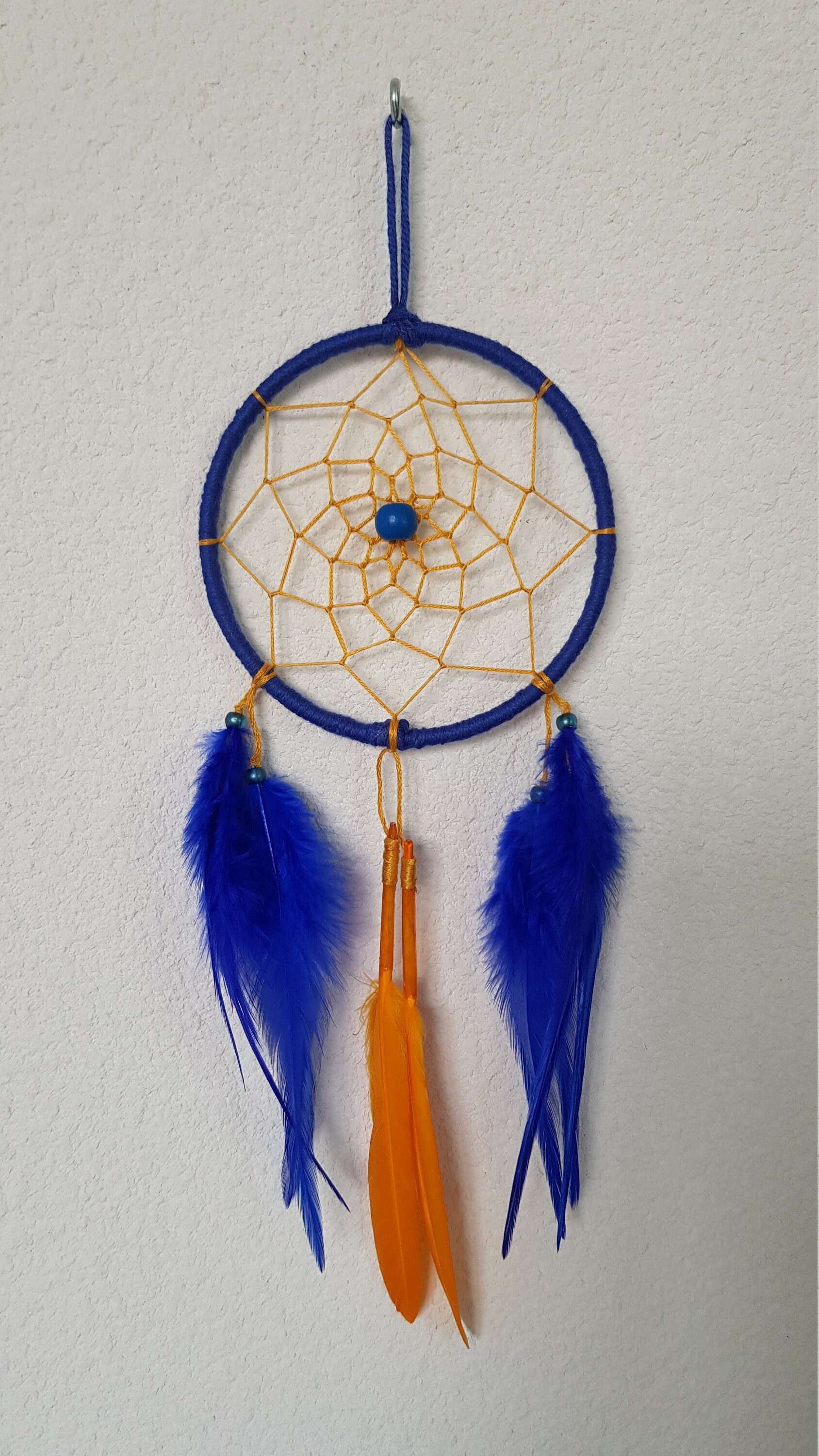 Attrape-Rêve Bleu et Jaune