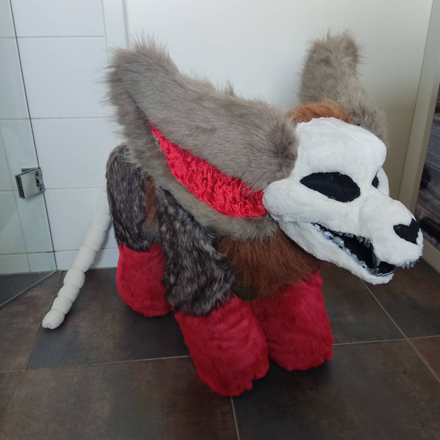 Fursuit Skulldog Plush Doll LIFE SIZE - Etsy