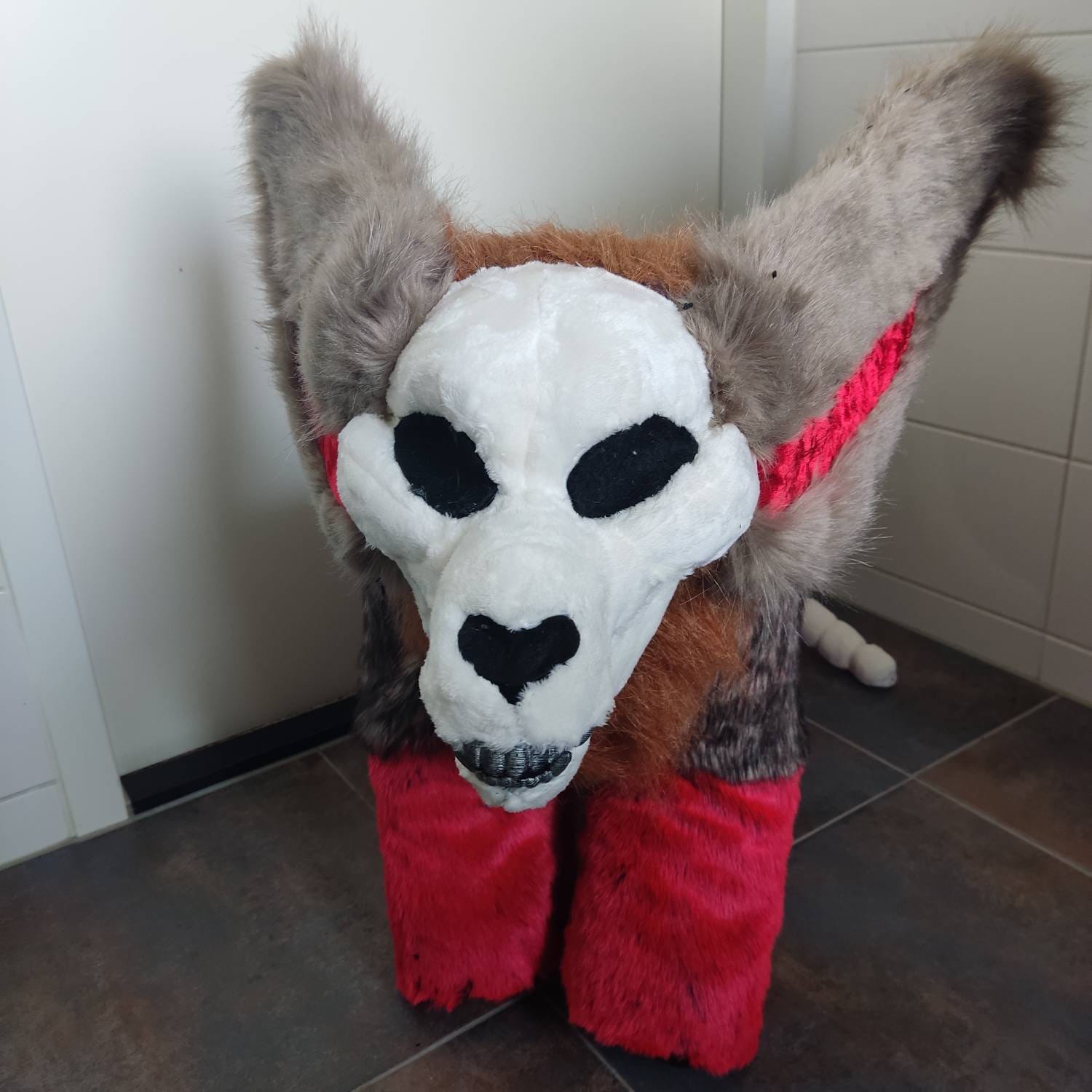 Fursuit Skulldog Plush Doll LIFE SIZE - Etsy