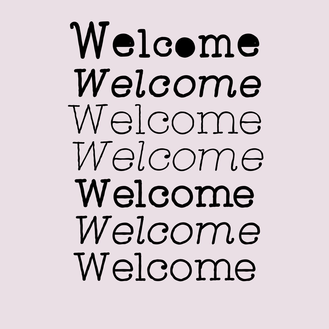 Modern handwritten typewriter font bundle retro farmhouse Etsy