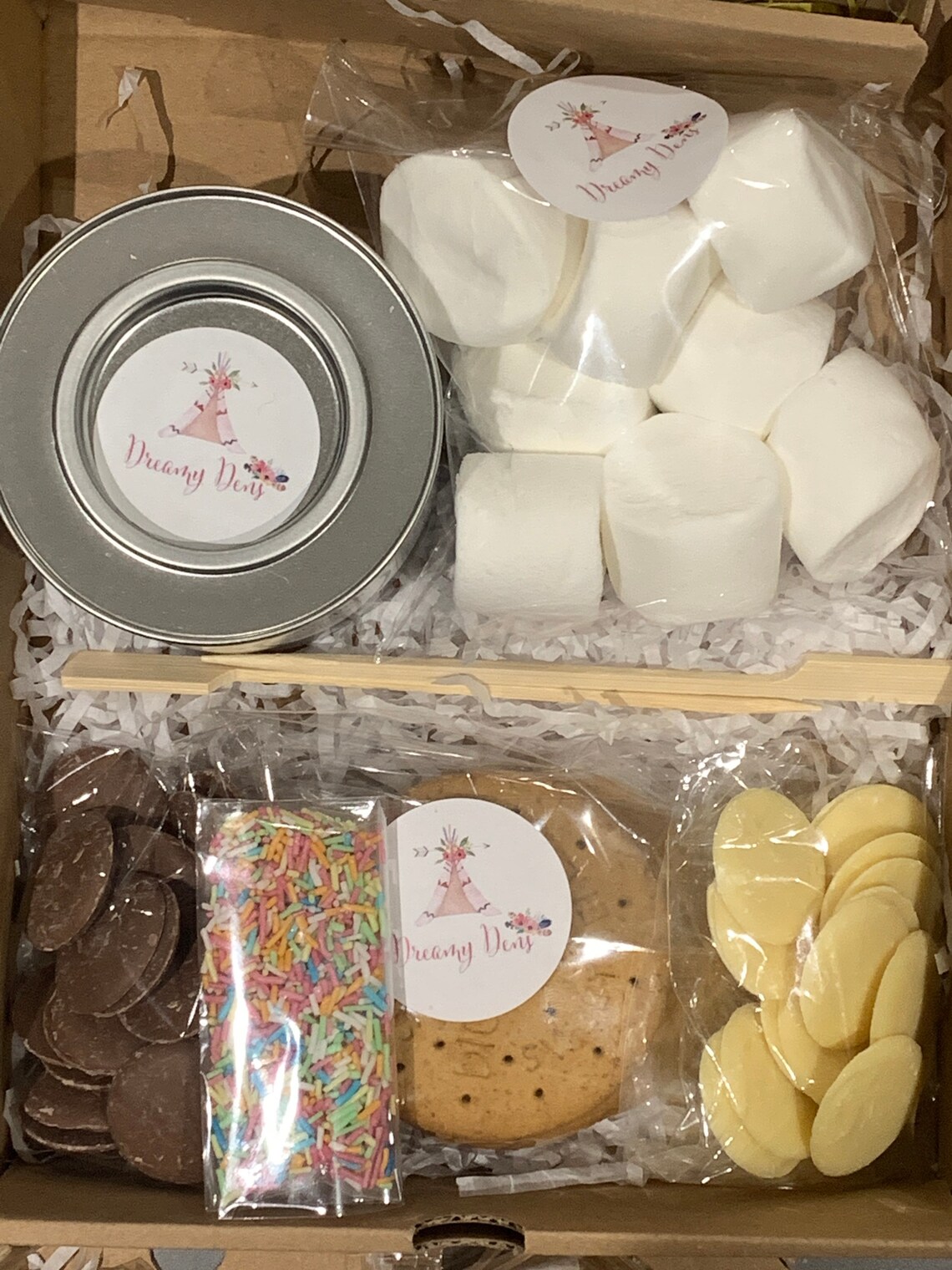 Smores Kit Marshmallow Toasting Kit Etsy UK