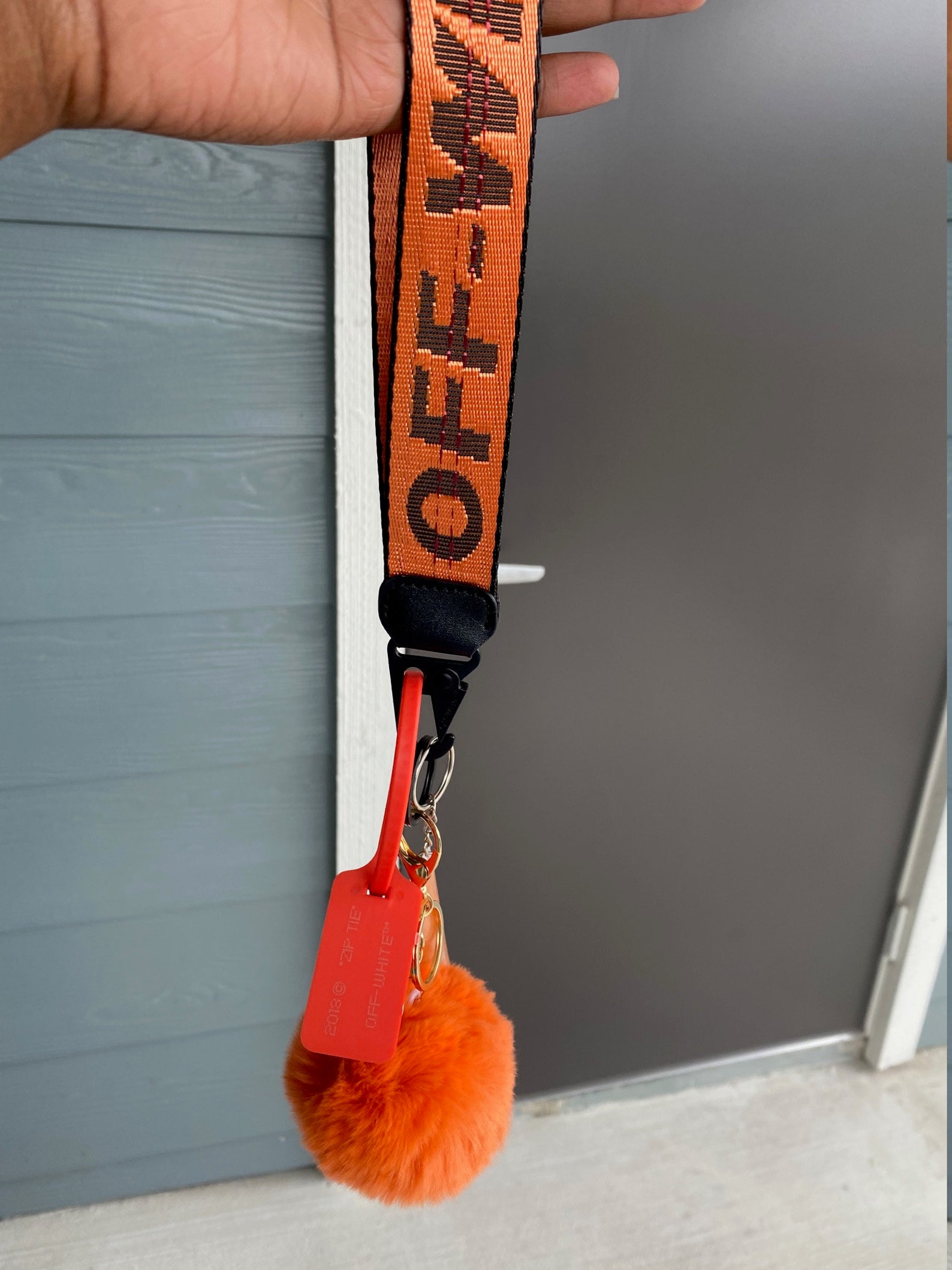 OffWhite Gloss keychain Etsy