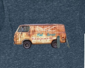 DGC Skate Van POOL SERVICE Unisex Softstyle T-Shirt