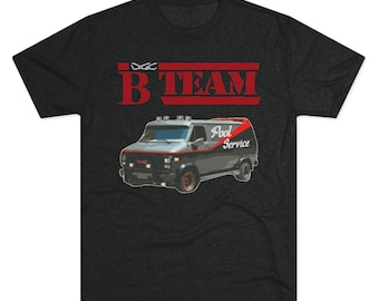 DGC Skate Van B Team Unisex Tri-Blend Crew Tee