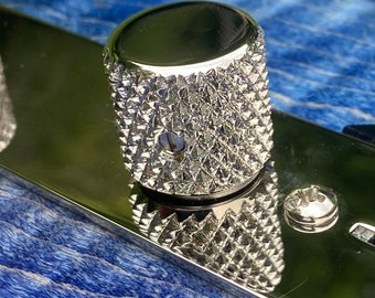 DGC Heavy Knurled Knobs Clean Nickel