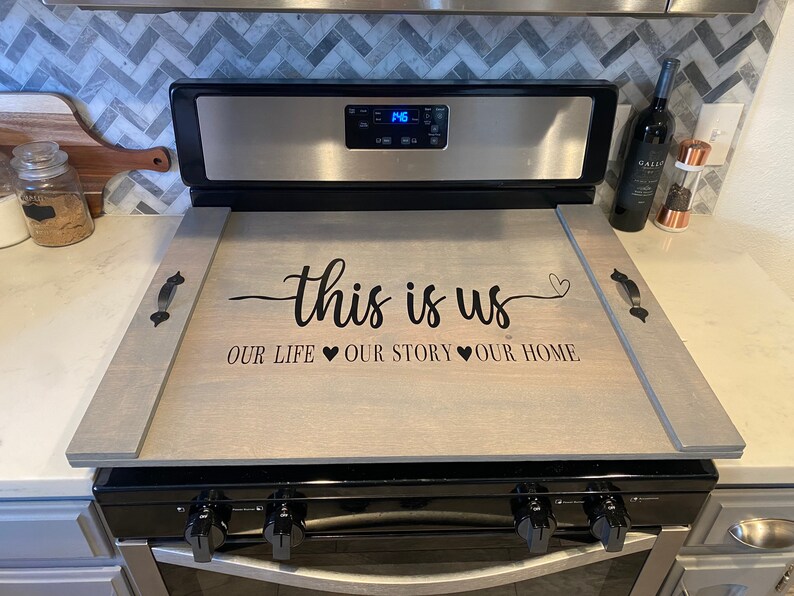 Stove Top Cover Etsy