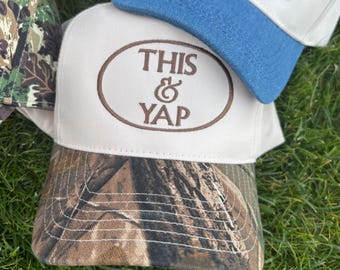 Embroidered Trucker Hats, leopard, Camouflage Cap, Fun sayings
