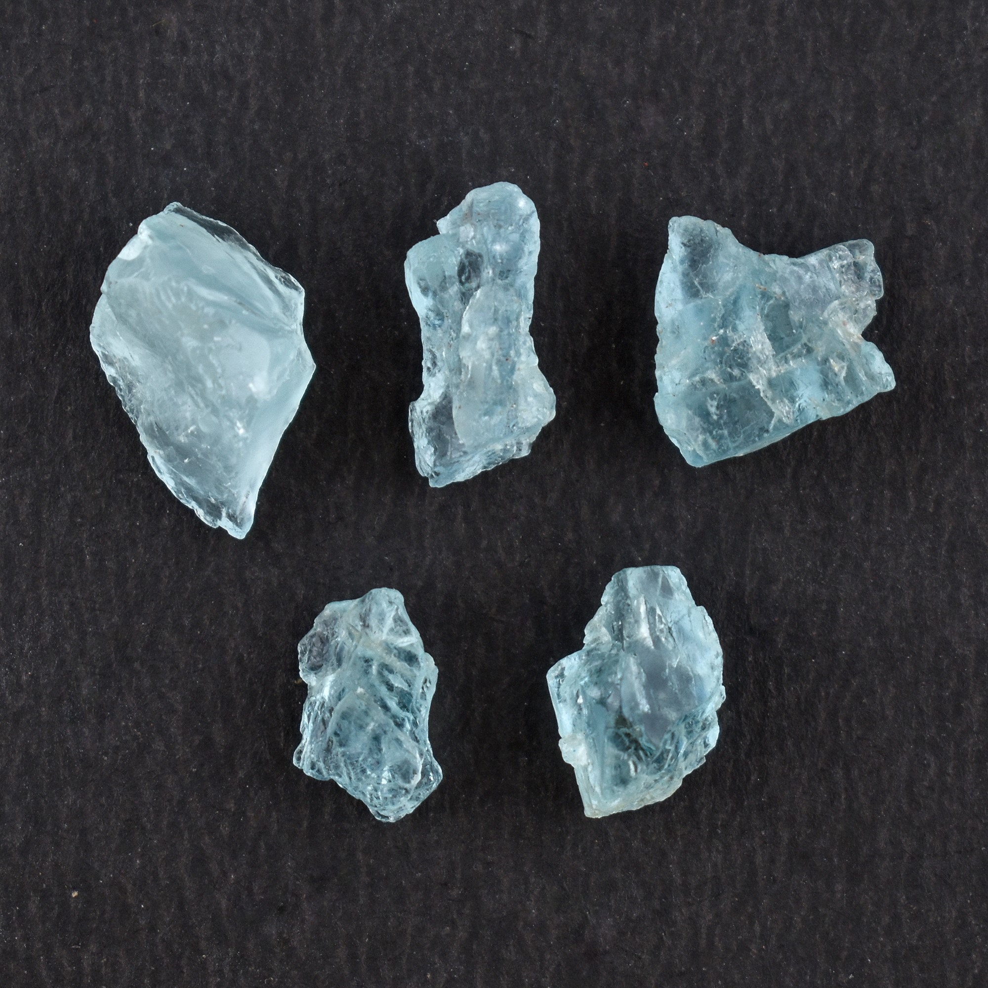 30cts Raw Blue Aquamarine Rough Crystals Jewelry Making - Etsy
