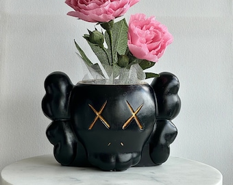 Handmade KAWS Planter - Flower Pot - HYPEBEAST