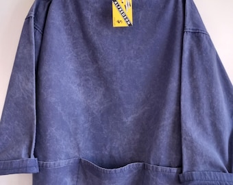 Vintage 50s Holdfast British Fisherman Smock Work Sanforized