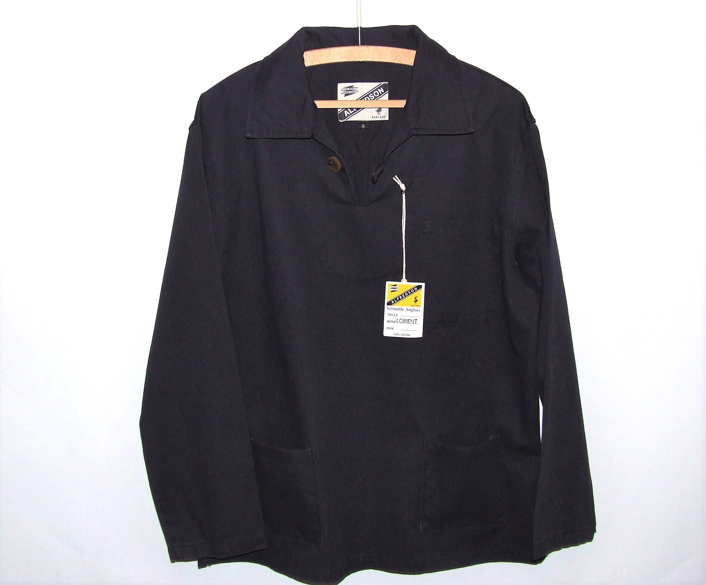 thumbnail image 2 of Saint James Breton Fisherman's Smock – Nemo Ii Vareuse – Brick Red – 100% Cotton 2 of 6
