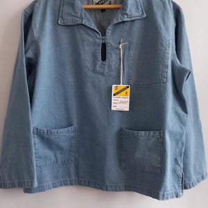 Denim Fisherman Smock - Etsy