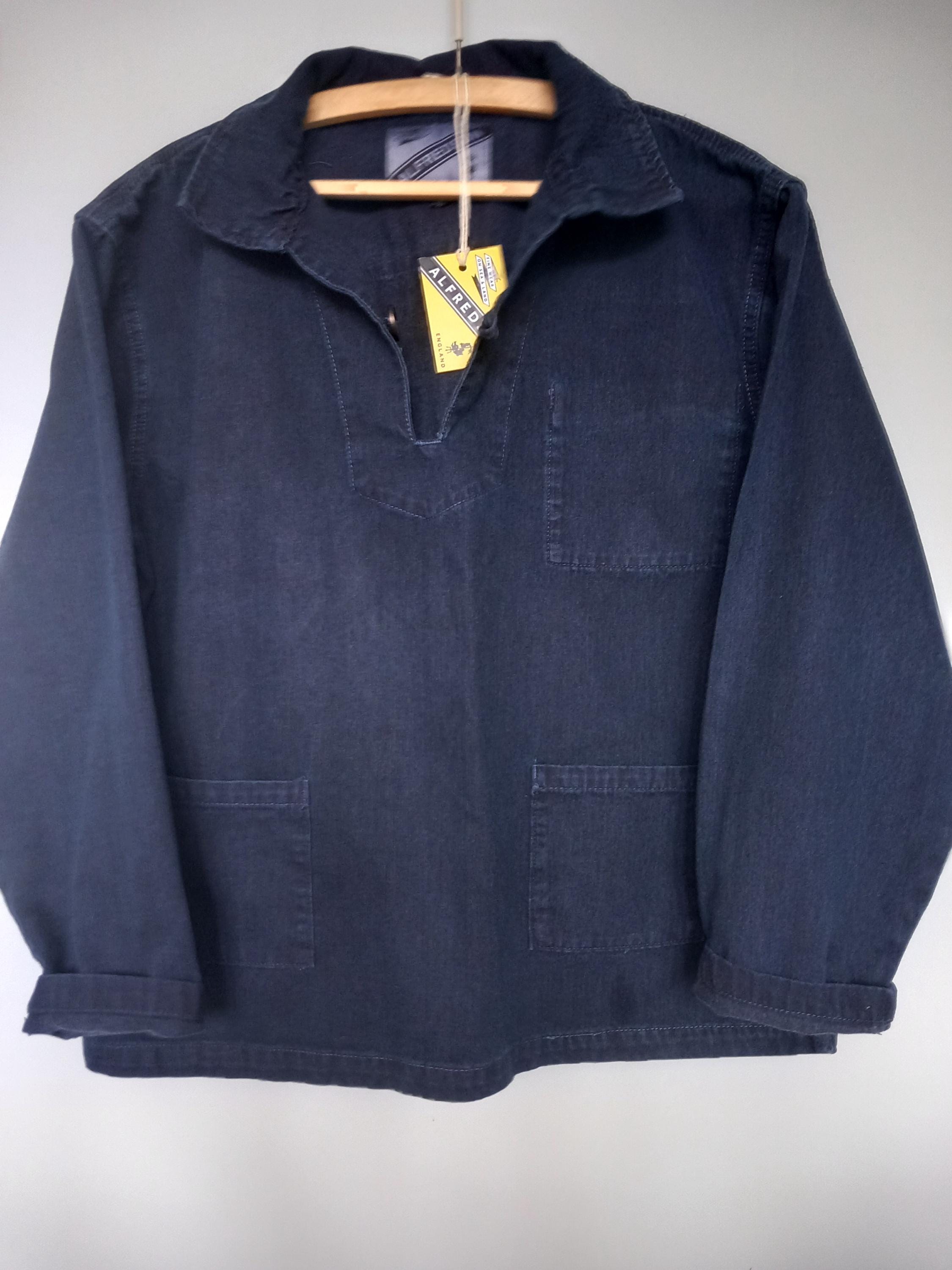 1970s〜1980s VINTAGE FISHERMAN SMOCK original-british-made-vintage-