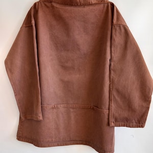 フィッシャーマンズ/アーティストの伝統的なスモック - OLÉRON# ユニセックス 中厚コットン