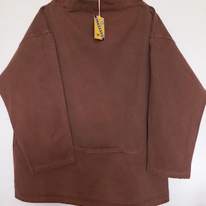 Künstler-Fischerkittel, mittelschwerer Köperstoff, 100 % Baumwolle, OLERON