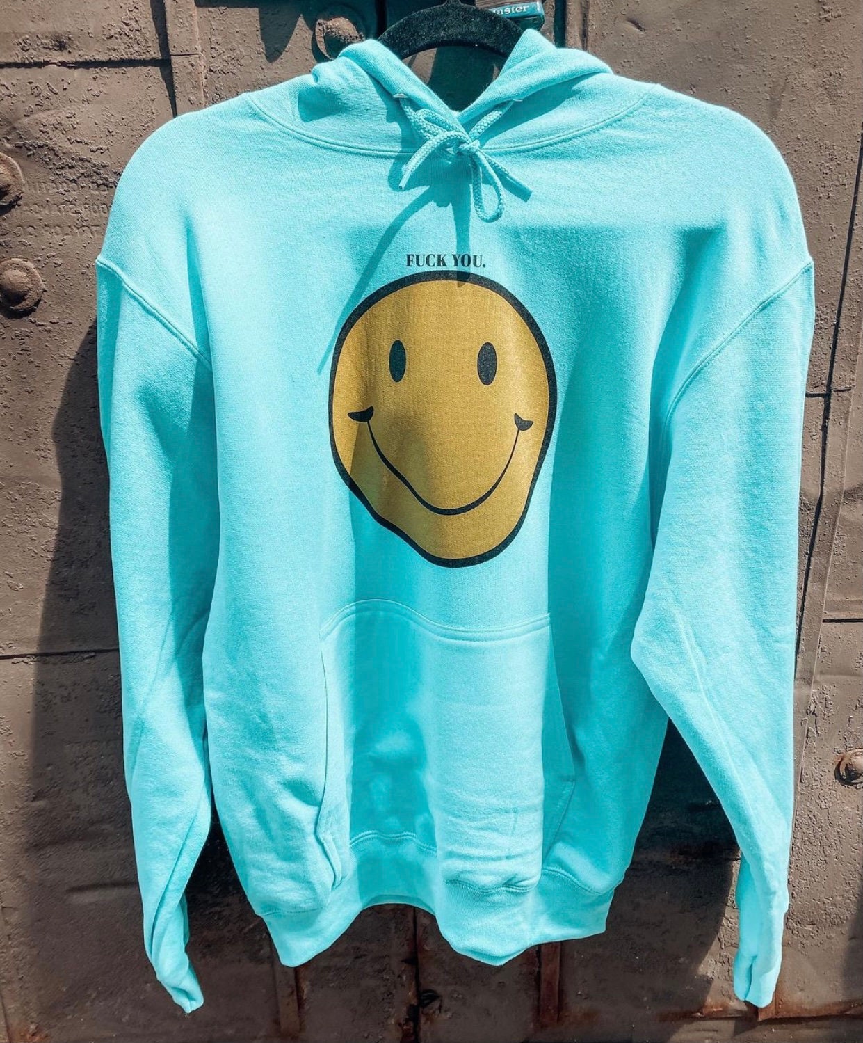 Smile sweatshirt blue sweatshirt smile hoodie smiley hoodie | Etsy