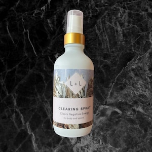 Sage Spray, Essential Oil Spray, Smudge Spray, Clear Negative Energy, All Natural Spray