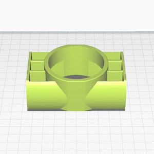 87-93 Ford Mustang Center Vent 2-1/16in. or 52mm Gauge Pod STL File download in PDF