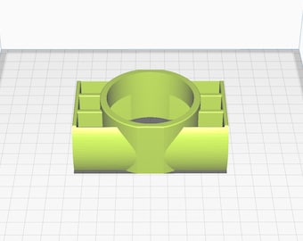 Archivo STL de ventilación central para Ford Mustang 1987-93, 2-1/16 in o 52 mm