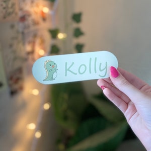 Dinosaur feeding pump custom sticker, feeding tube sticker, feeding pump decal