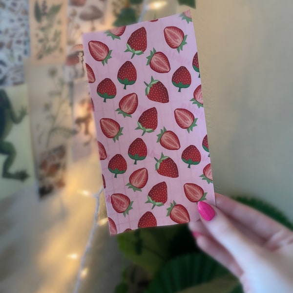 Strawberry print hypafix tape, medical tape, patterned tape, tubie tape