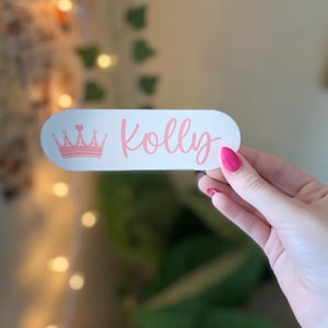 Princess feeding pump custom sticker, feeding tube sticker, feeding pump decal