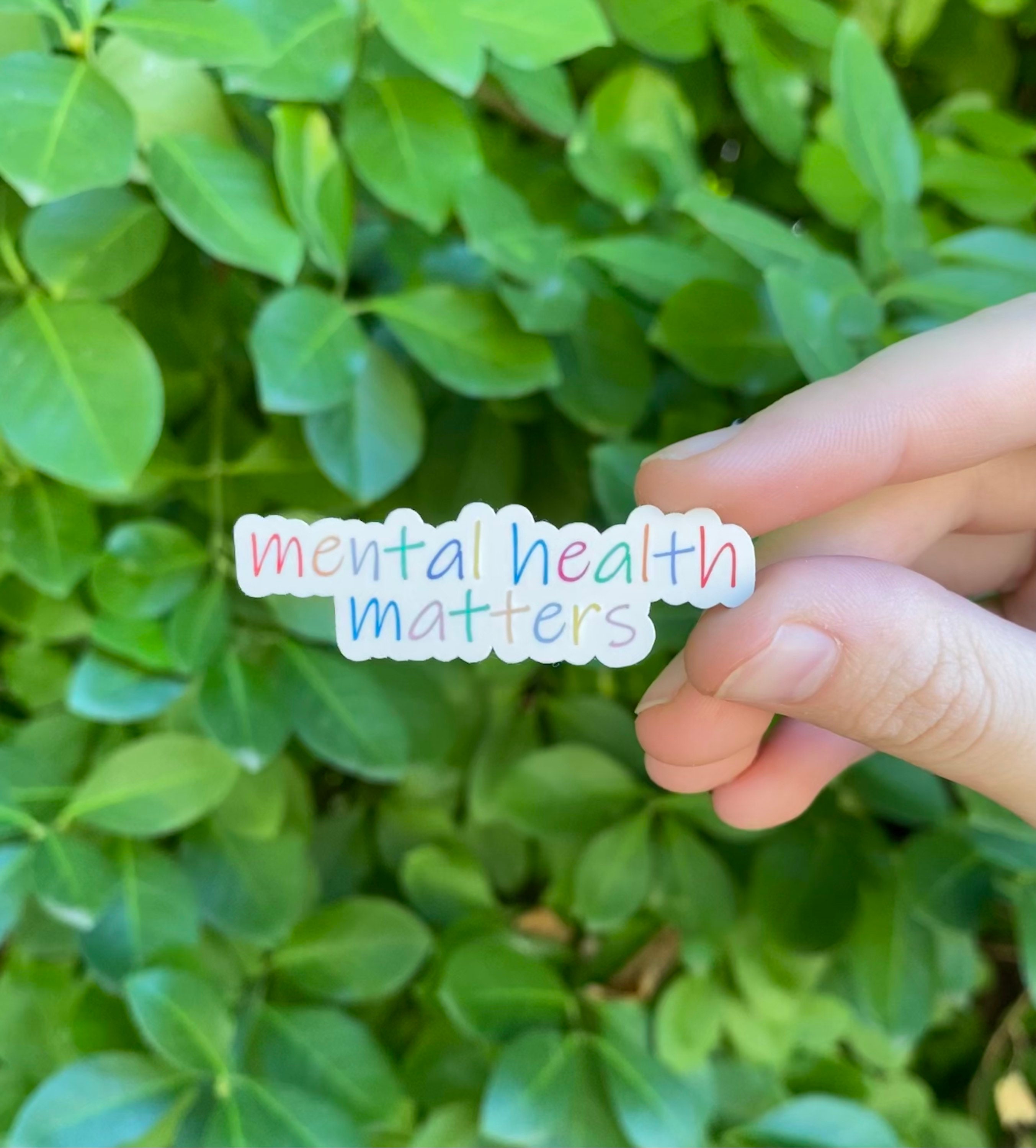 Mental Health Matters Sticker, Chronic Illness Sticker, Laptop Sticker ...
