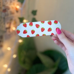 Strawberry feeding pump custom sticker, feeding tube sticker, feeding pump decal