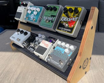 JBsPedalBoards Vertical Guitar & Bass Pedal Board 100% Birch Ply Handmade UK