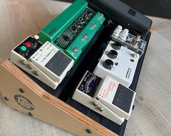 JBsPedalBoards 100% Birch Ply Guitar and Bass Pedal Board Handmade UK