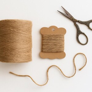 Fine Jute twine, eco friendly, rustic - UK Seller