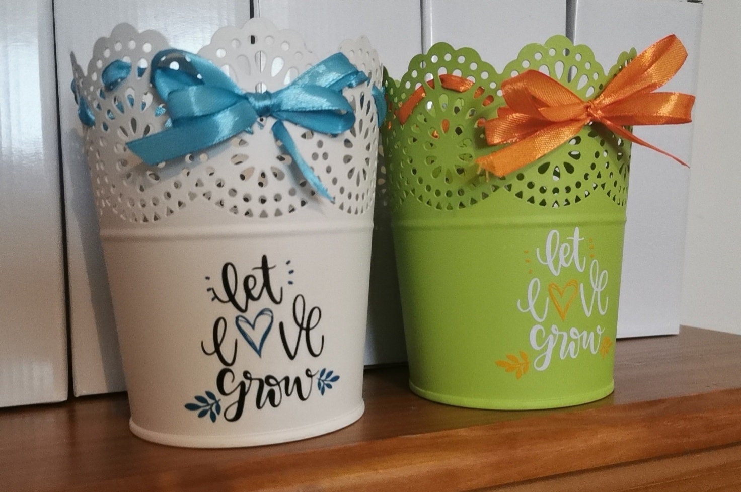 Personalised Metal Plant Pots Gifts Birthdays thank You Etsy UK