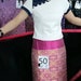 1960s Pink Printed Fine Thai Skirt with a Huge Matching Scarf