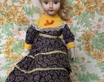 Vintage porcelain doll