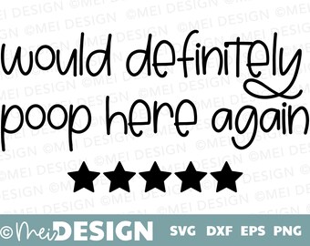 Poop sign svg-bathroom svg-bathroom decor svg-bathroom sign-funny poop svg-cuttable for Cricut-Silhouette-png-dxf-eps-home decor funny svg