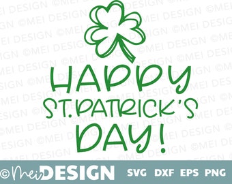 St. Patrick's Day SVG-shamrock SVG-png-dxf-eps-St. Paddy's Day-Irish-shamrock svg-printable-cutting file Cricut-Silhouette