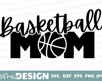 BASKET Mamma SVG-svg för Cricut-Direkt Nedladdning-Digital Skärfil-Baseboll svg-Baseboll Design för T-shirt-PNG-DXF-EPS-