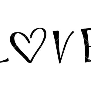 Valentinstag SVG-Valentinstag-LIEBE SVG-Design mit handgefertigten Herz-Valentinstag-Tag geschnitten Datei für Cricut, Silouhette-Valentinstag-Tag
