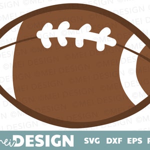 FOOTBALL SVG-png-dxf-eps-football mulit-layer svg-printable-cuttable-Cricut-Silhouette-football clip art-sports ball