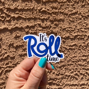 Jiu Jitsu sticker, Its roll time, BJJ life, Jiu Jitsu belt, BJJ sticker, black belt, youth belt colors, gift for jiu jitsu lover